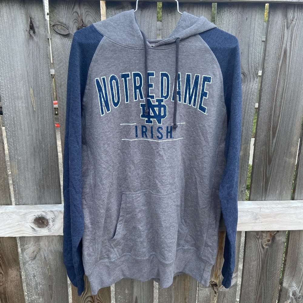 Alta Gracie Notre Dame Fighting Irish HOODIE LARGE
